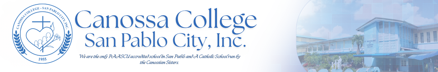 Logo for Canossa College San Pablo City