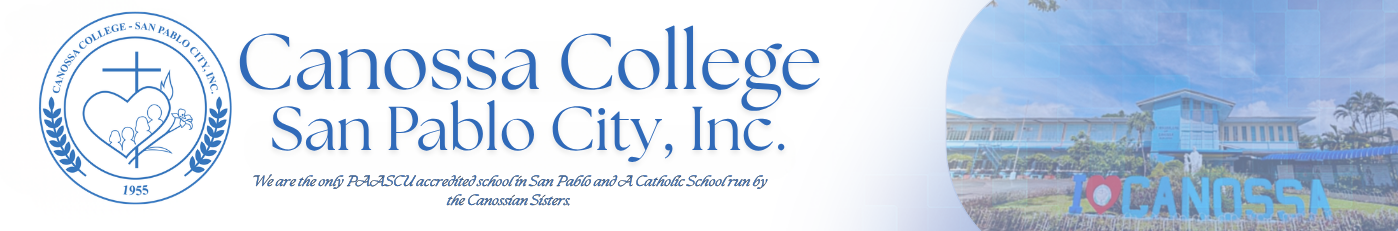 Logo for Canossa College San Pablo City