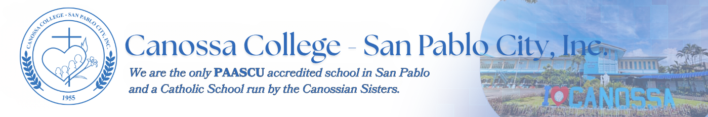 Logo for Canossa College San Pablo City